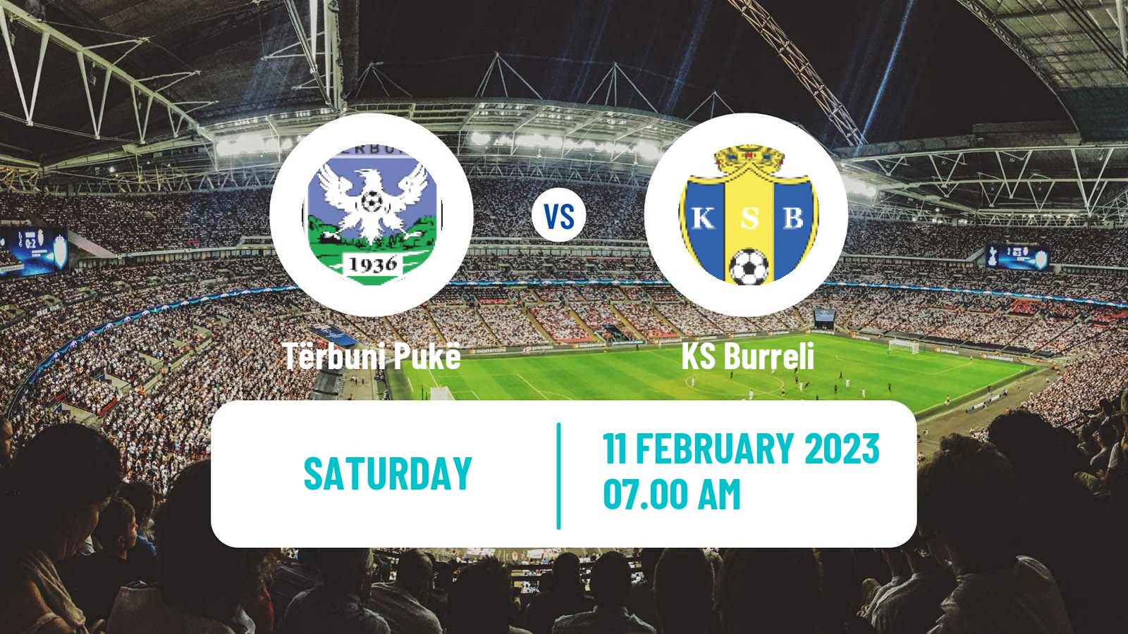 Soccer Albanian First Division Tërbuni Pukë - Burreli