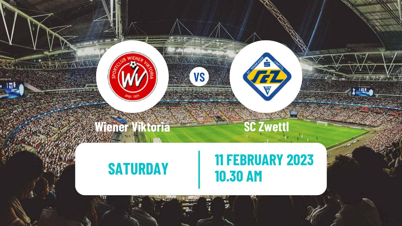 Soccer Club Friendly Wiener Viktoria - Zwettl