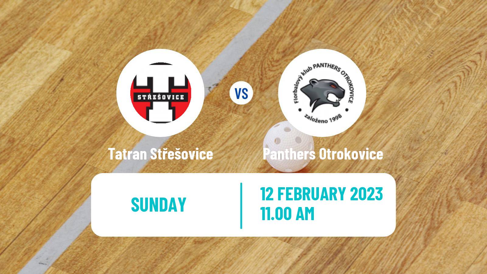 Floorball Czech Superliga Floorball Tatran Střešovice - Panthers Otrokovice