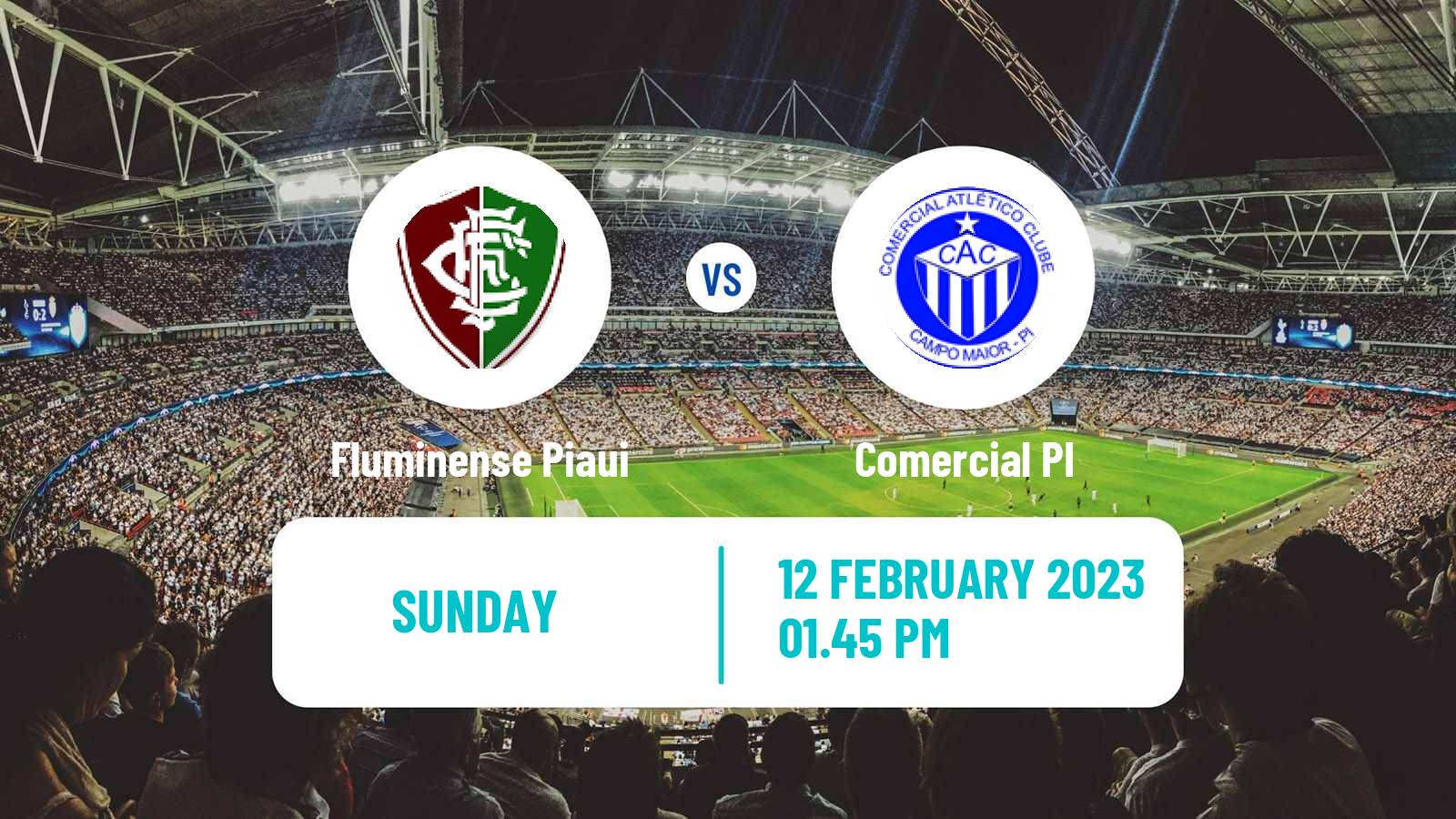 Soccer Brazilian Campeonato Piauiense Fluminense Piaui - Comercial PI