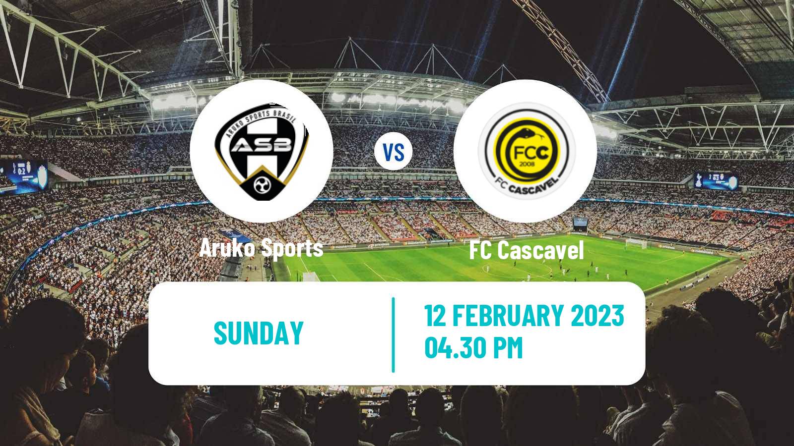 Soccer Brazilian Campeonato Paranaense Aruko Sports - FC Cascavel