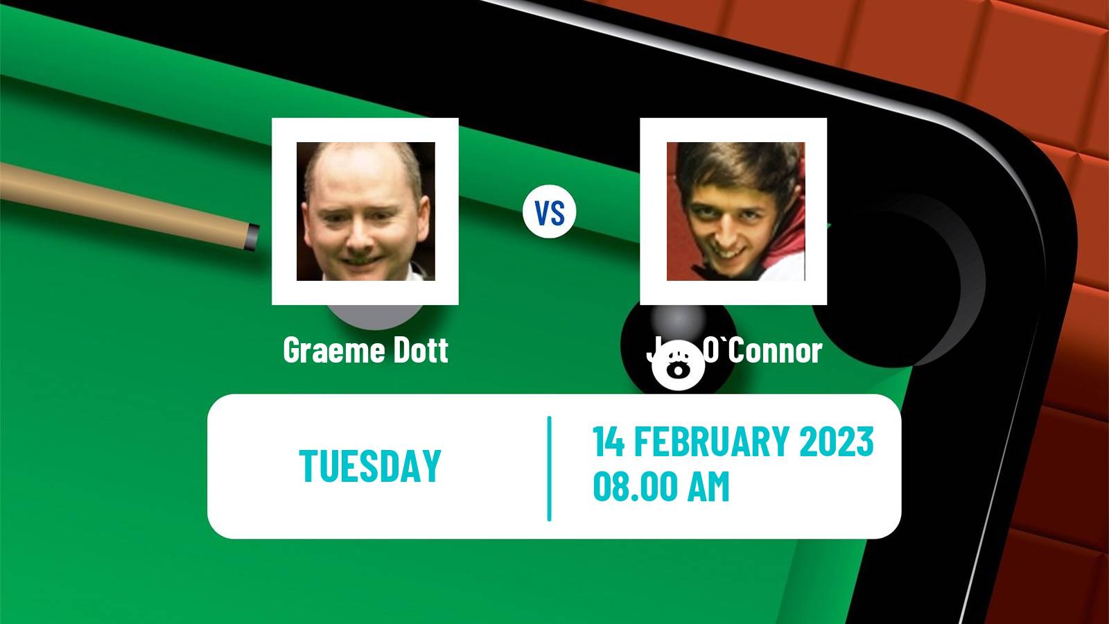 Snooker Snooker Graeme Dott - Joe O`Connor
