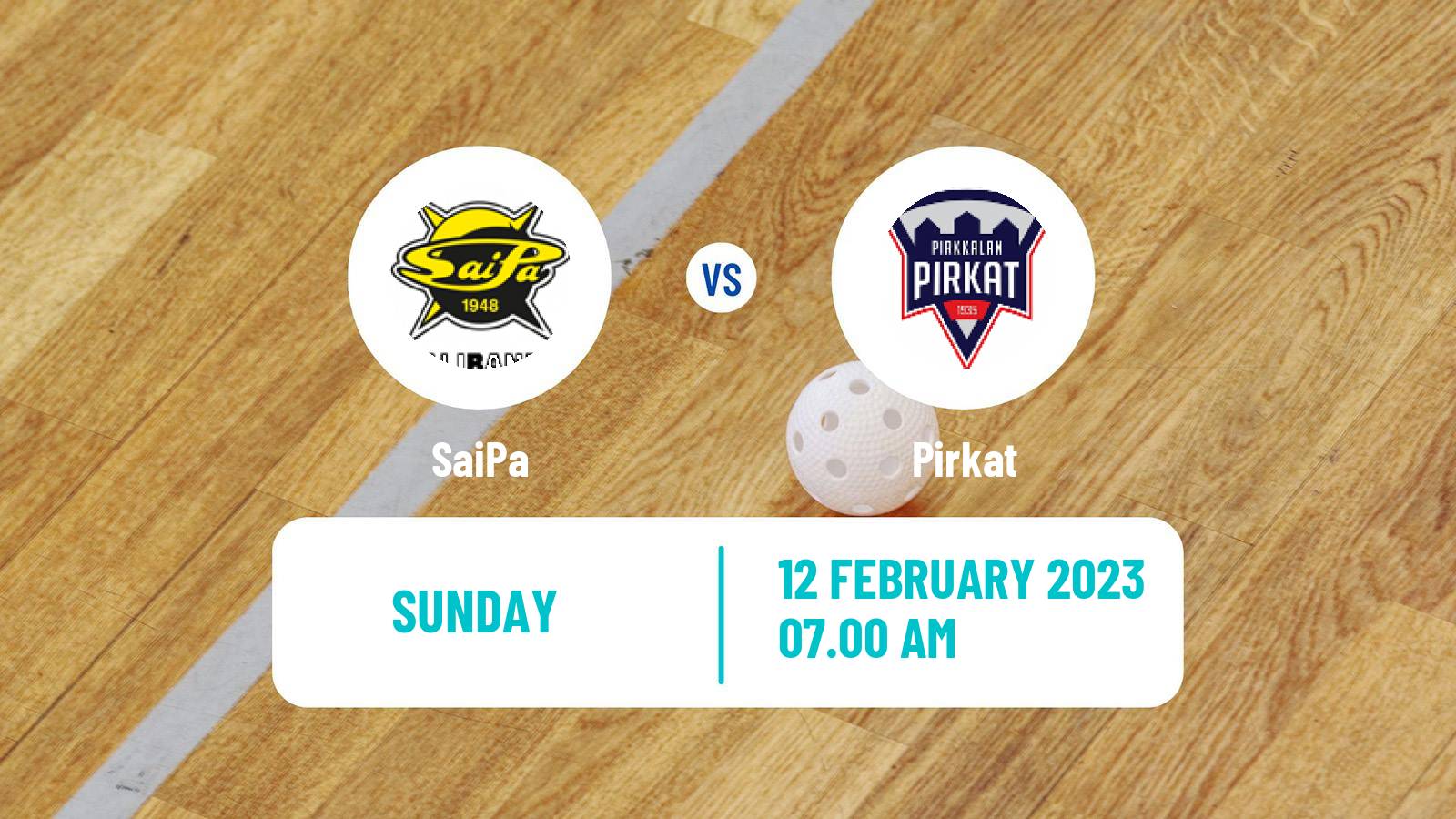 Floorball Finnish F-Liiga Women SaiPa - Pirkat