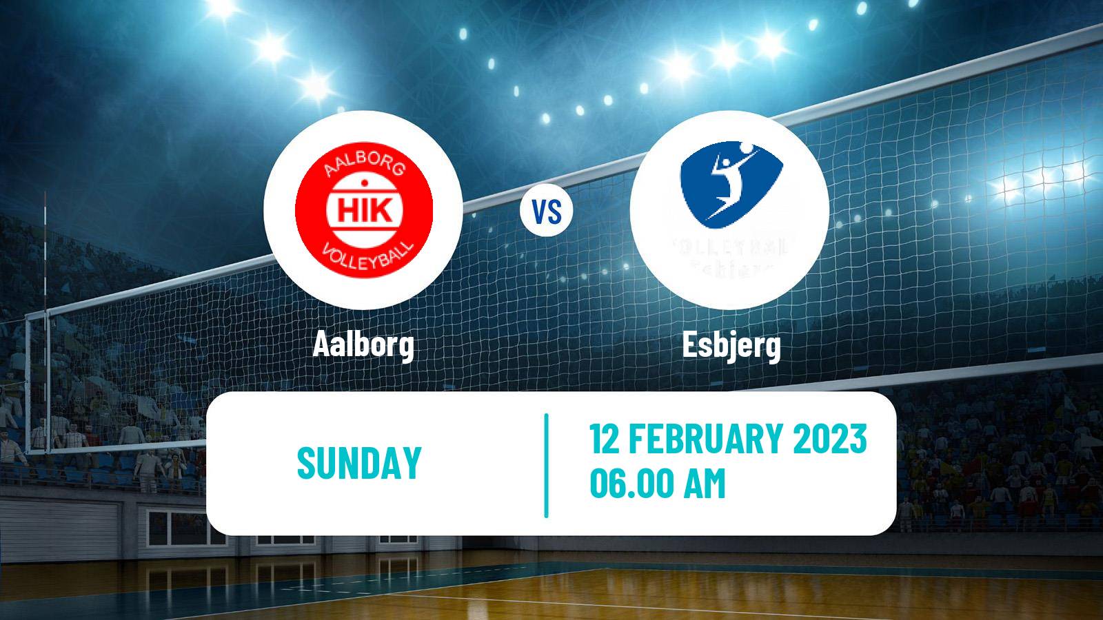 Volleyball Danish 1 Division West Volleyball Women Aalborg - Esbjerg