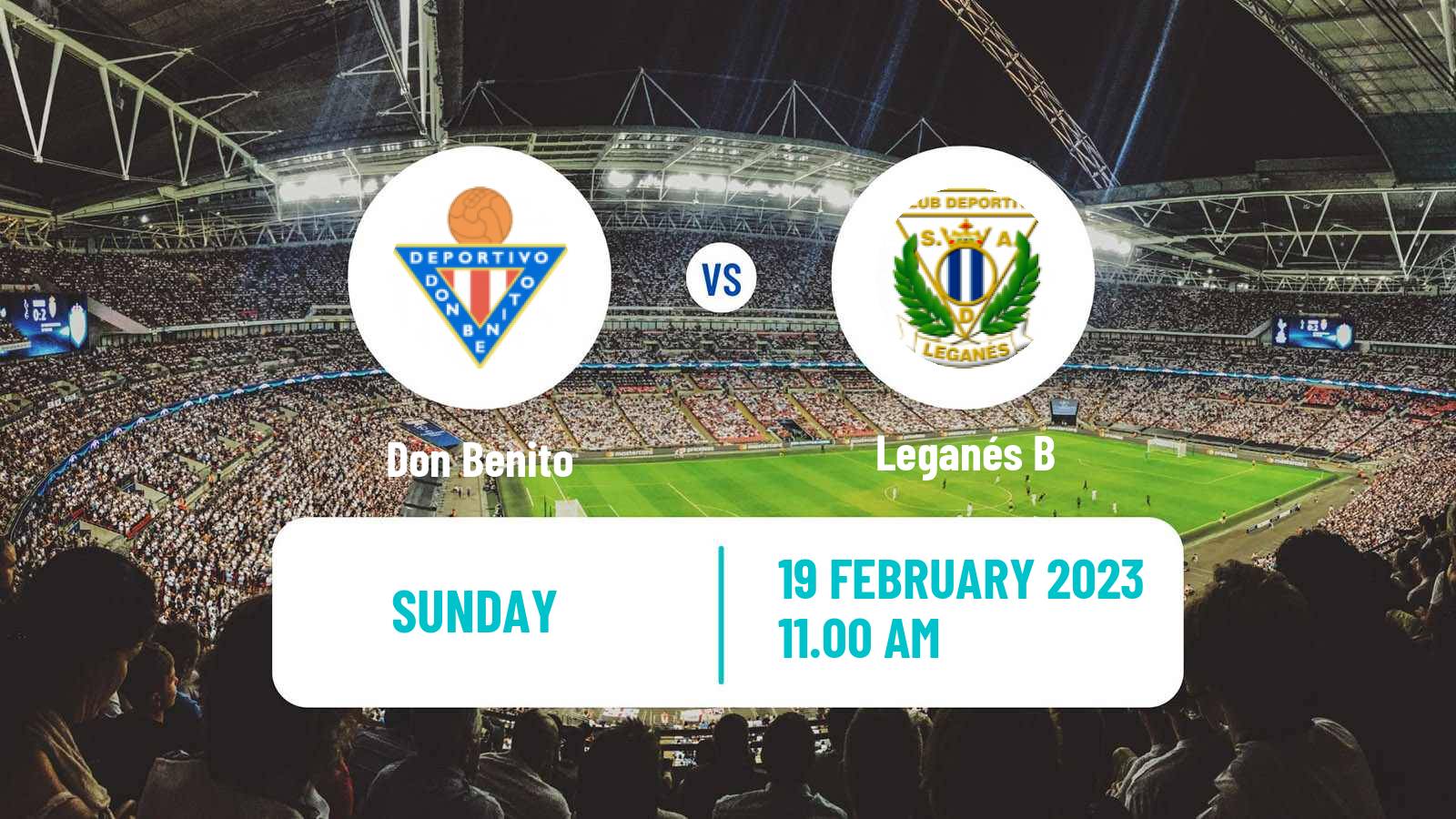 Soccer Spanish Segunda RFEF - Group 5 Don Benito - Leganés B