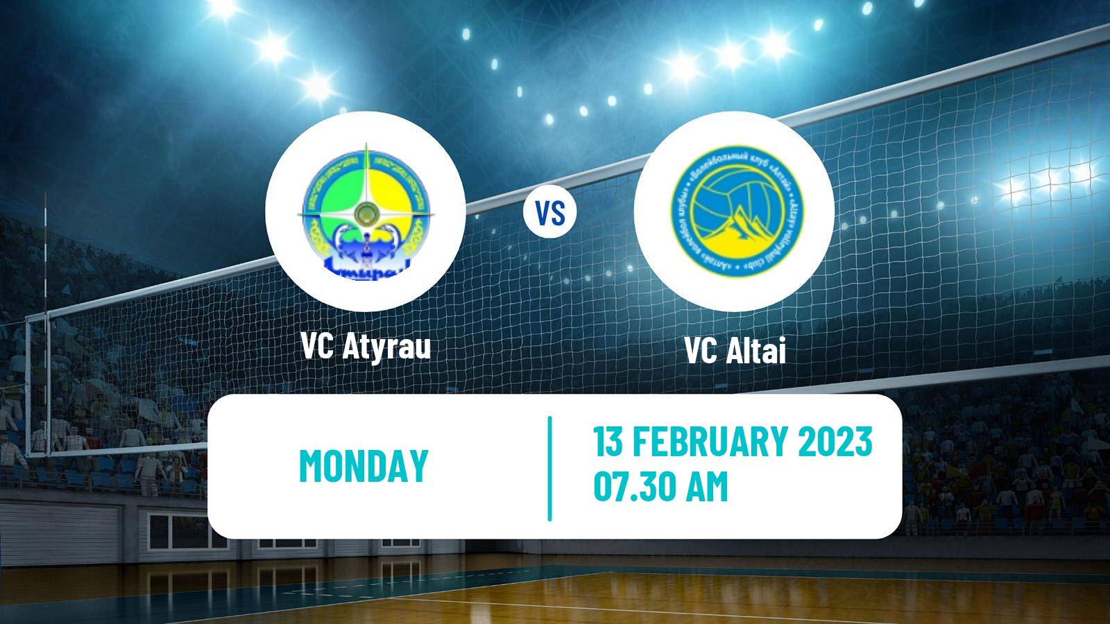 Volleyball Kazakh National League Volleyball Atyrau - Altai