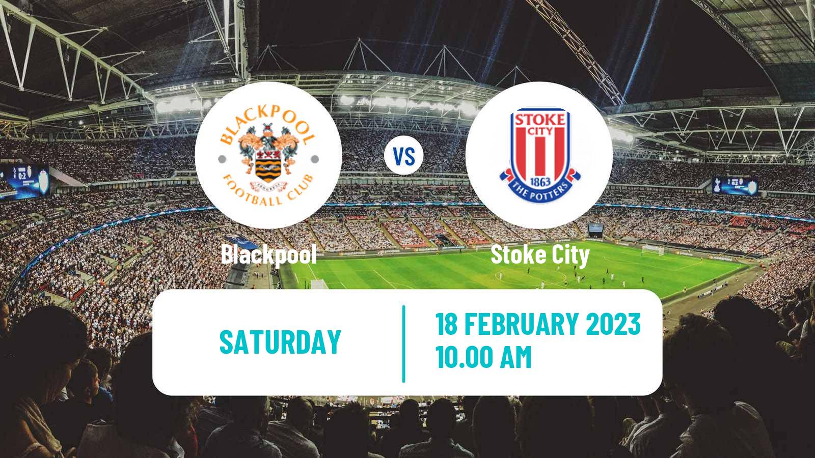 Soccer English League Championship Blackpool - Stoke City
