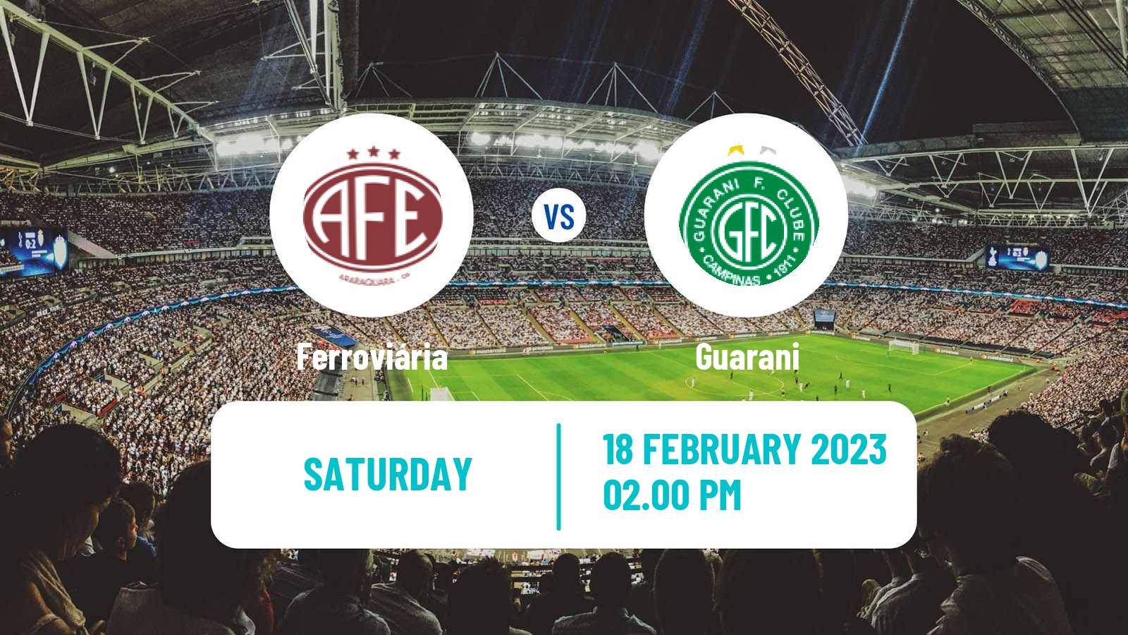 Soccer Brazilian Campeonato Paulista Ferroviária - Guarani