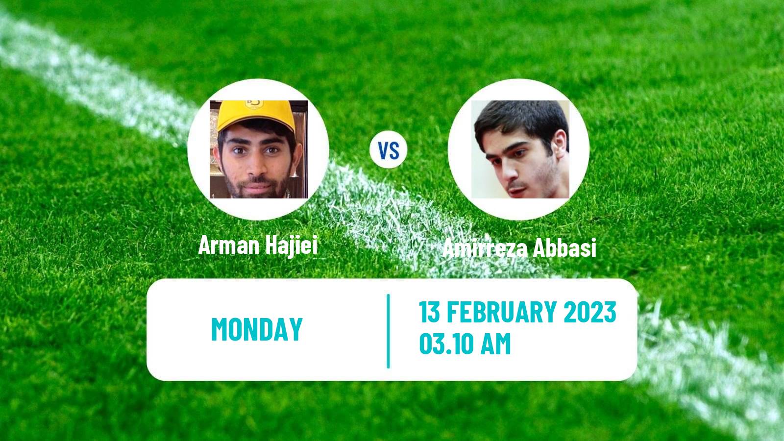 Table tennis Table Tennis Arman Hajiei - Amirreza Abbasi