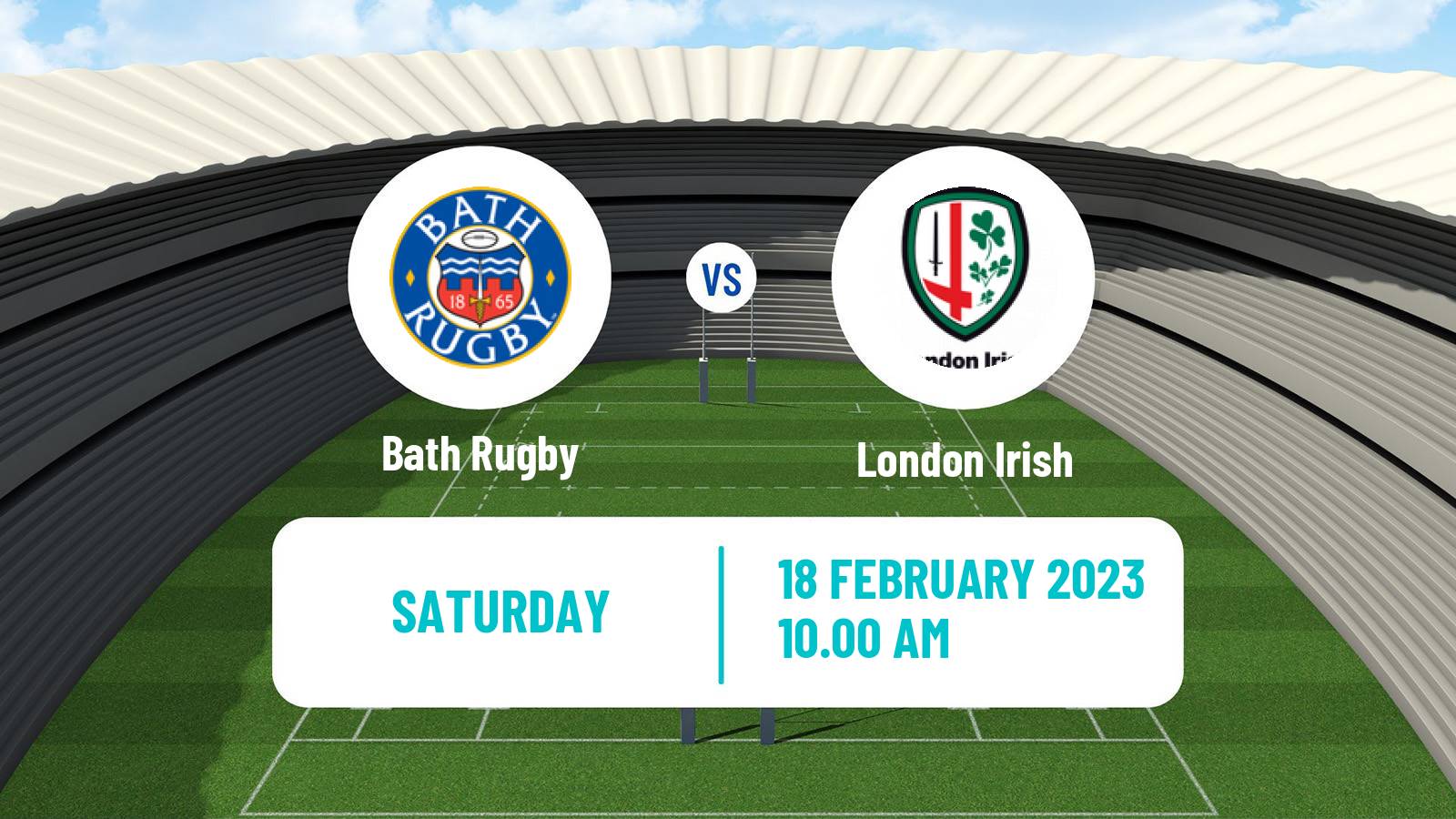 Rugby union English Premiership Rugby Bath - London Irish