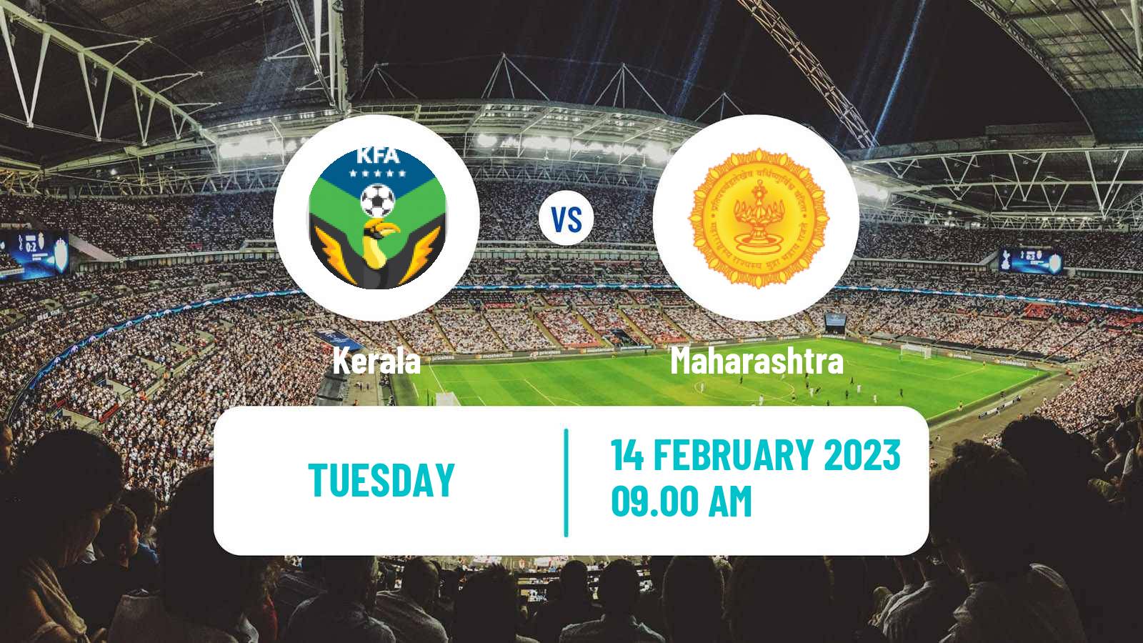 Soccer Indian Santosh Trophy Kerala - Maharashtra