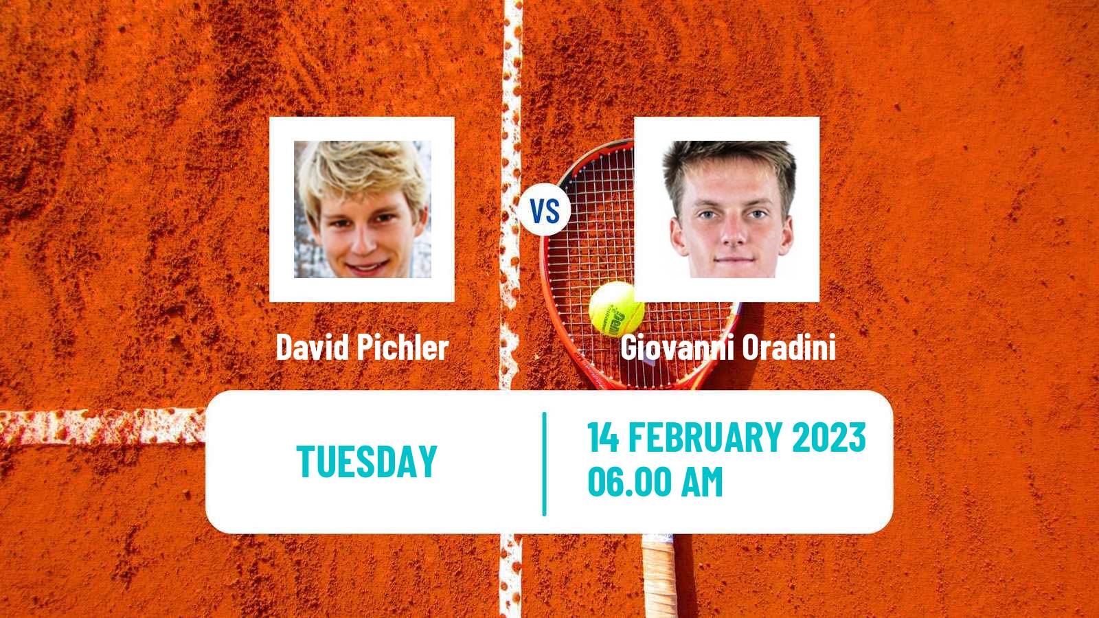 Tennis ITF Tournaments David Pichler - Giovanni Oradini