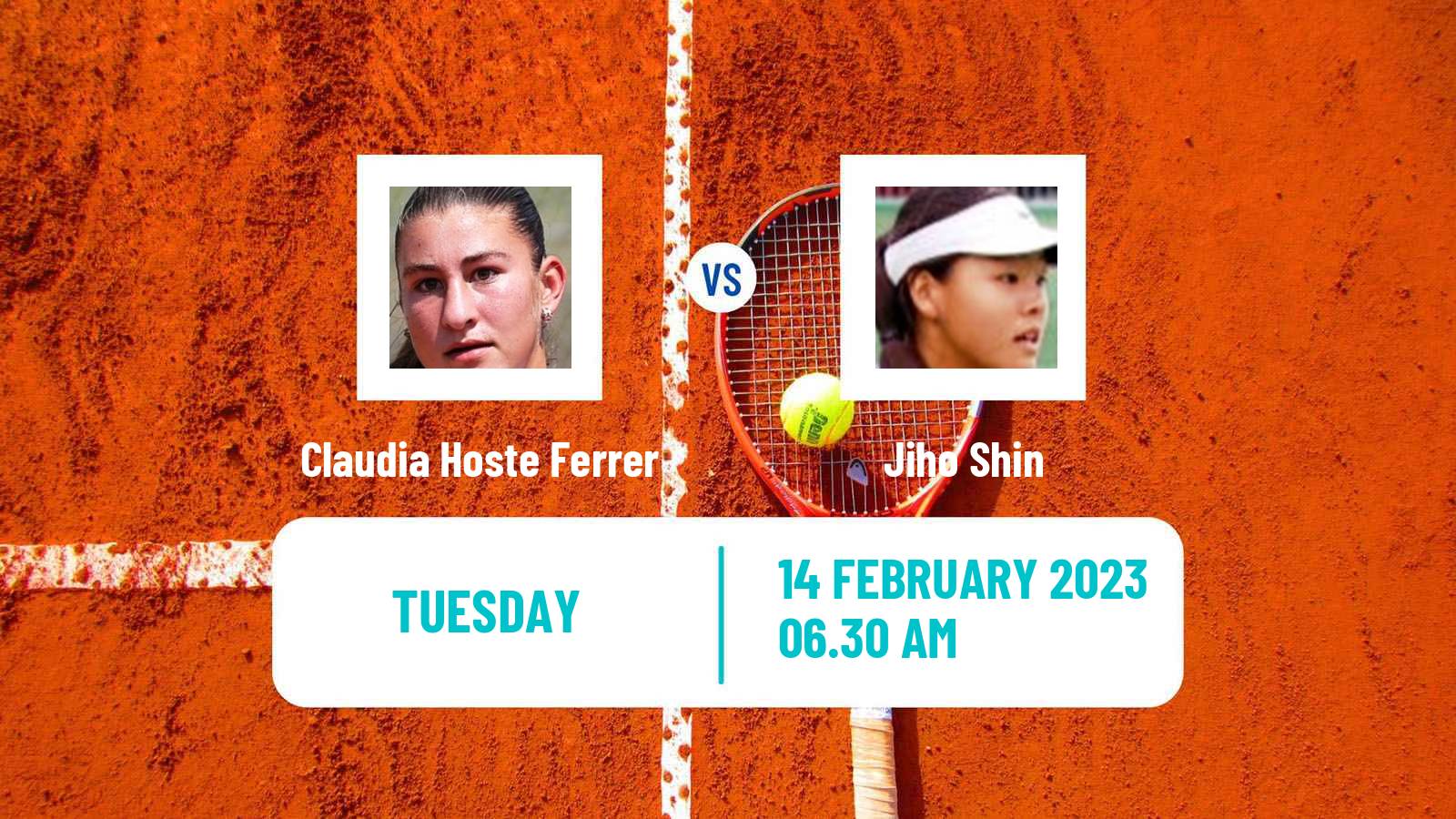 Tennis ITF Tournaments Claudia Hoste Ferrer - Jiho Shin