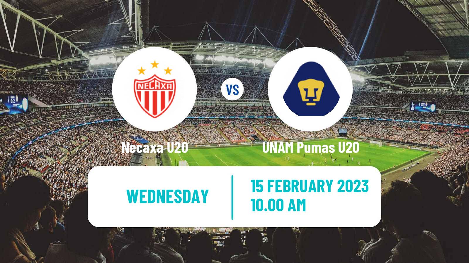 Football Mexican Liga MX U20 Necaxa U20 - UNAM Pumas U20