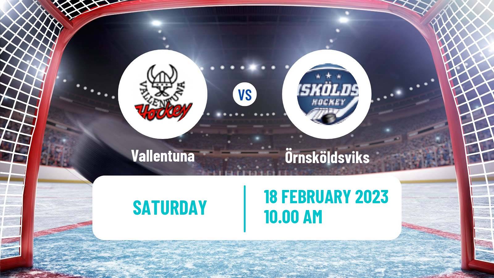 Hockey Swedish HockeyEttan Norra Var Vallentuna - Örnsköldsviks
