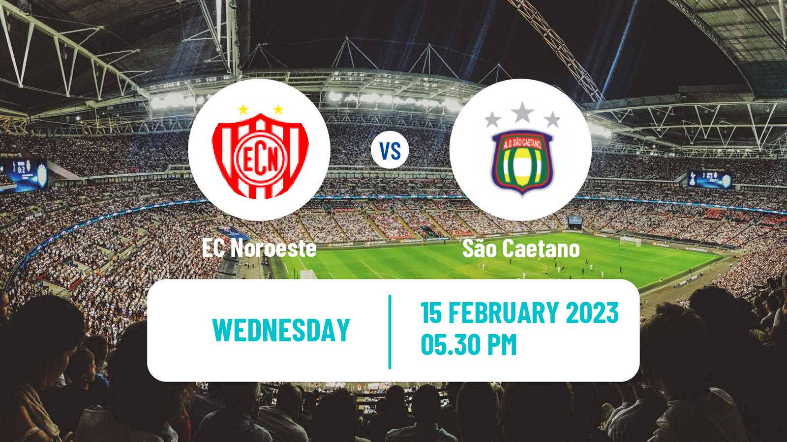 Soccer Brazilian Campeonato Paulista A2 EC Noroeste - São Caetano