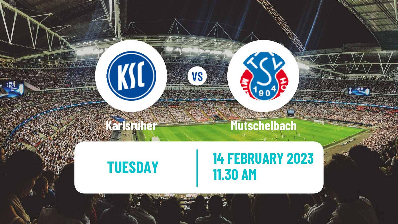 Soccer Club Friendly Karlsruher - Mutschelbach