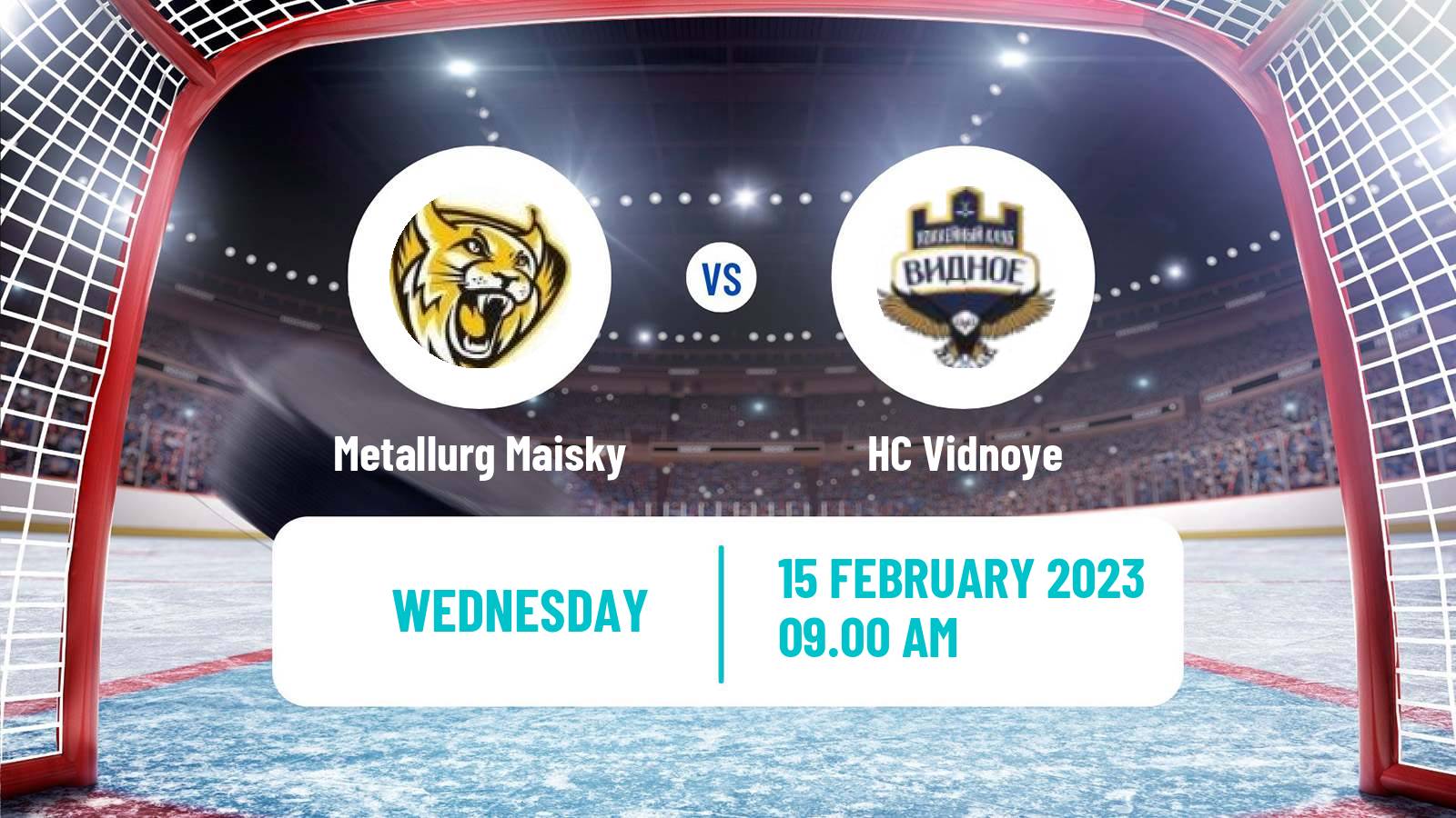 Hockey NMHL Metallurg Cherepovets - Vidnoye