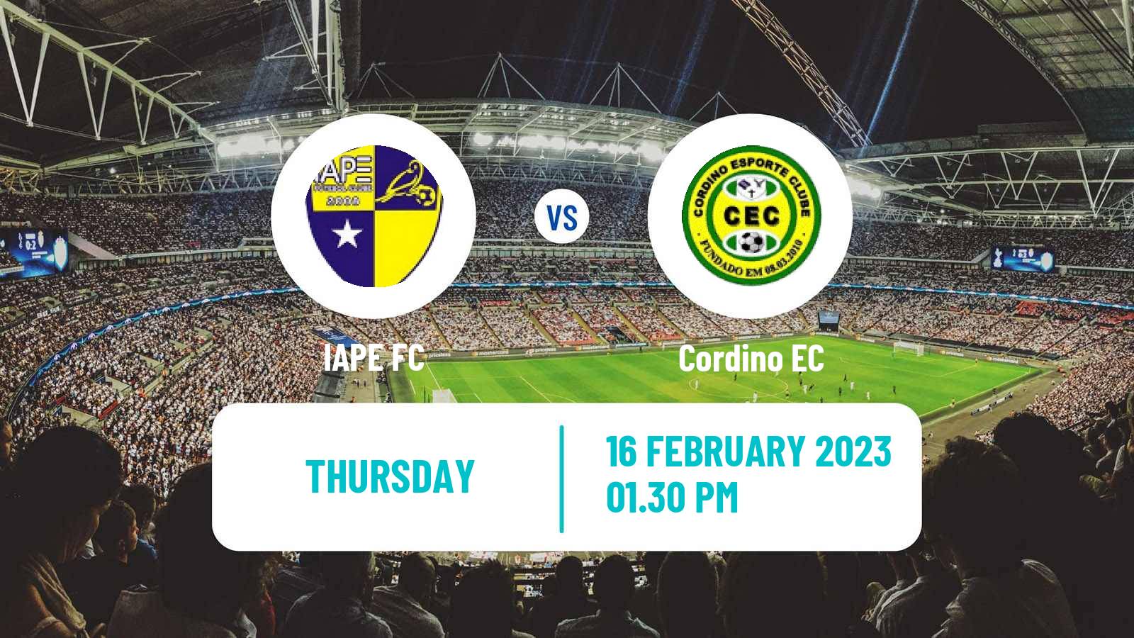 Soccer Brazilian Campeonato Maranhense IAPE - Cordino