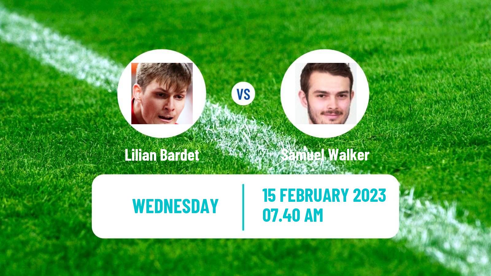Table tennis Table Tennis Lilian Bardet - Samuel Walker