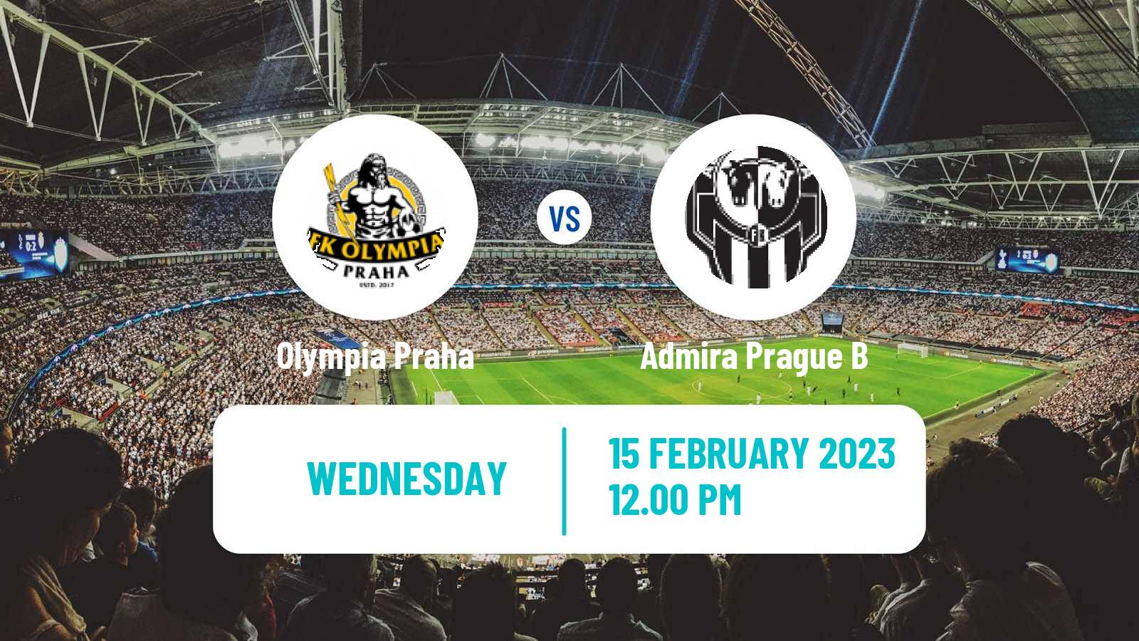 Soccer Club Friendly Olympia Praha - Admira Prague B