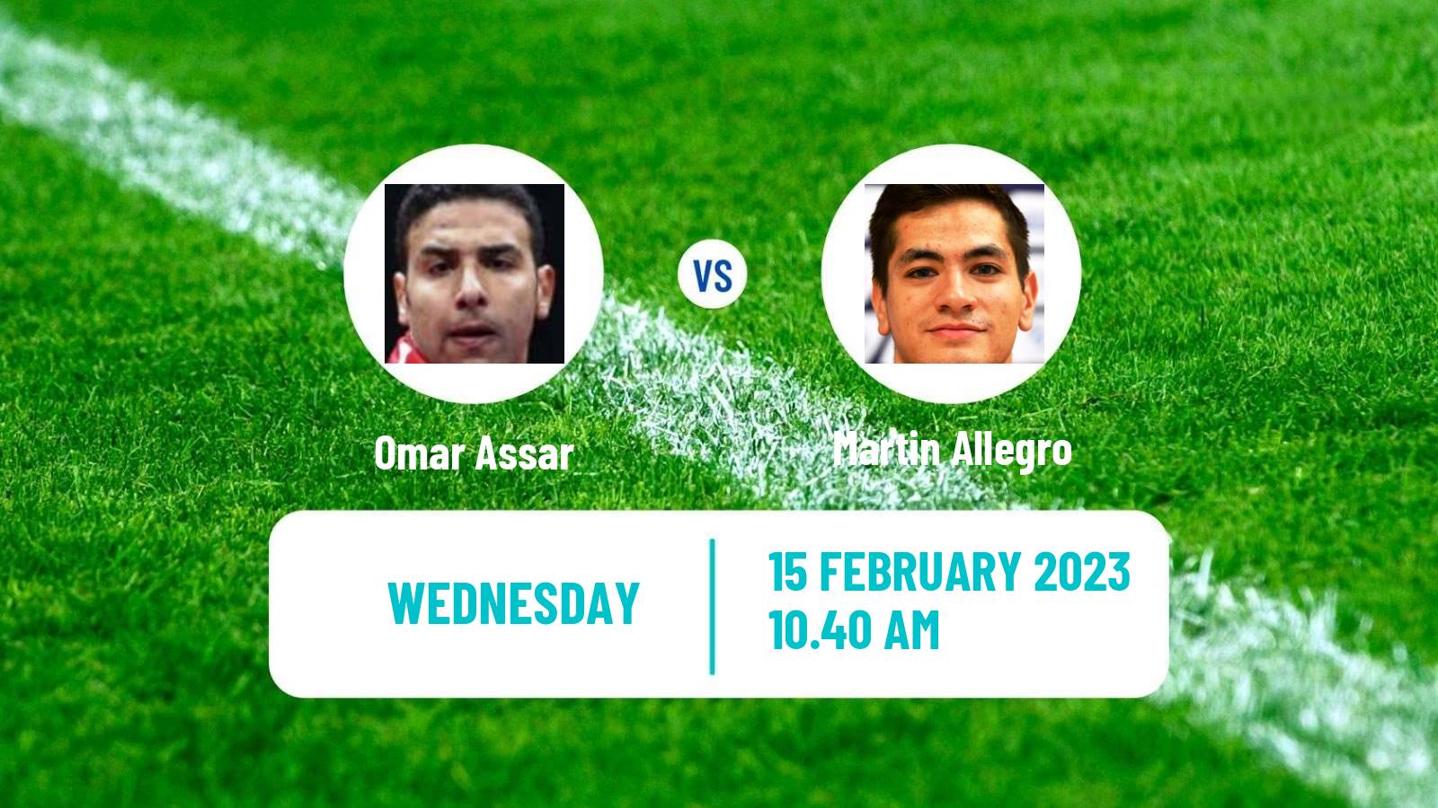 Table tennis Table Tennis Omar Assar - Martin Allegro