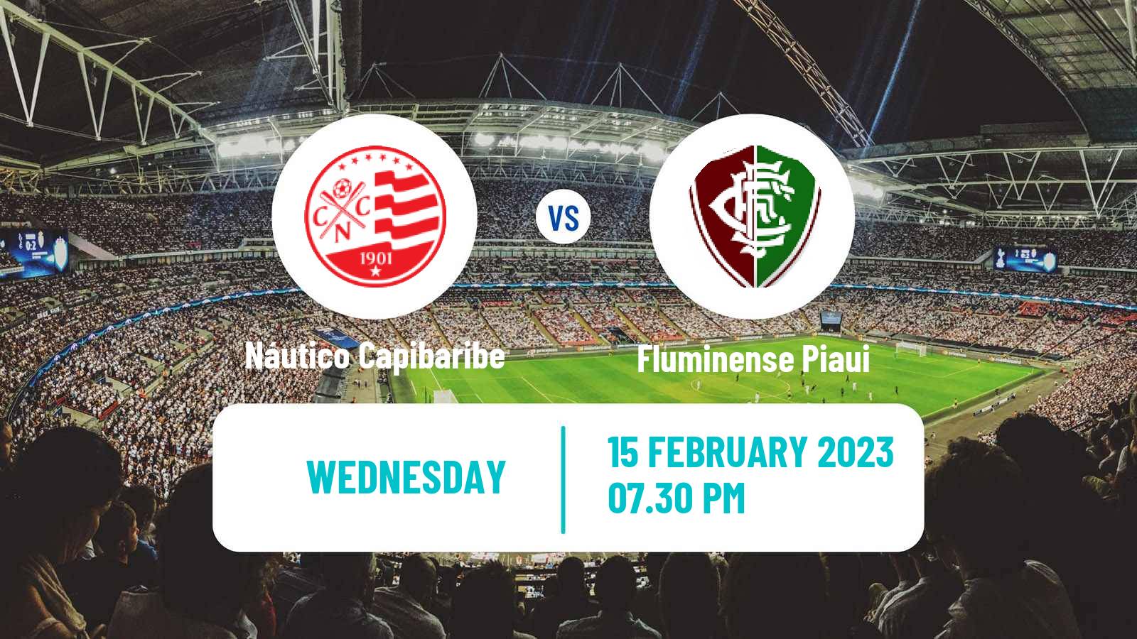 Soccer Brazilian Copa do Nordeste Náutico Capibaribe - Fluminense Piaui