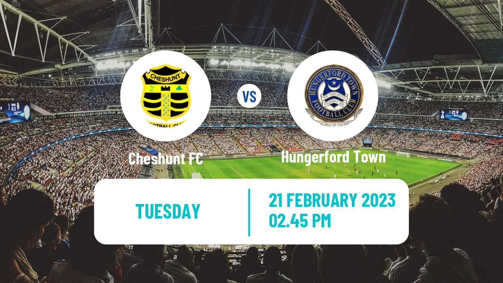 Soccer English National League South Cheshunt - Hungerford Town