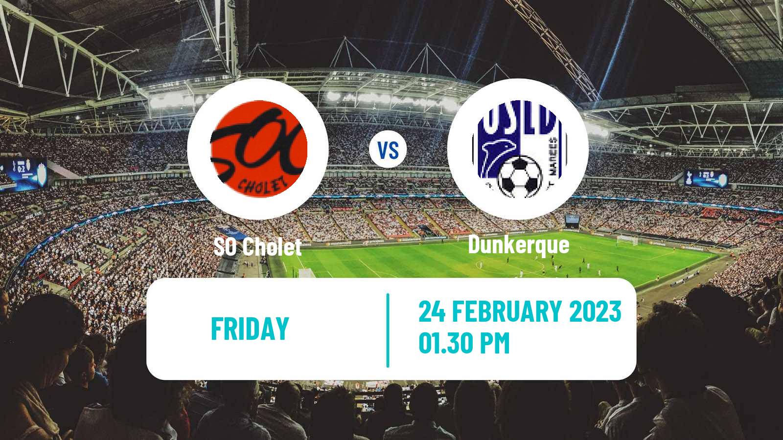 Soccer French National League Cholet - Dunkerque