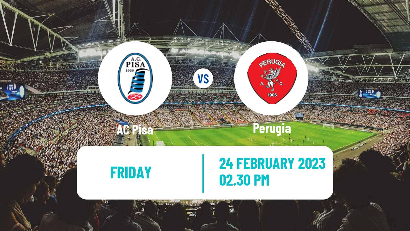 Soccer Italian Serie B Pisa - Perugia
