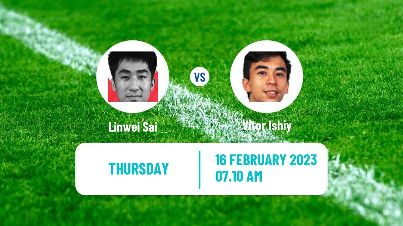 Table tennis Table Tennis Linwei Sai - Vitor Ishiy