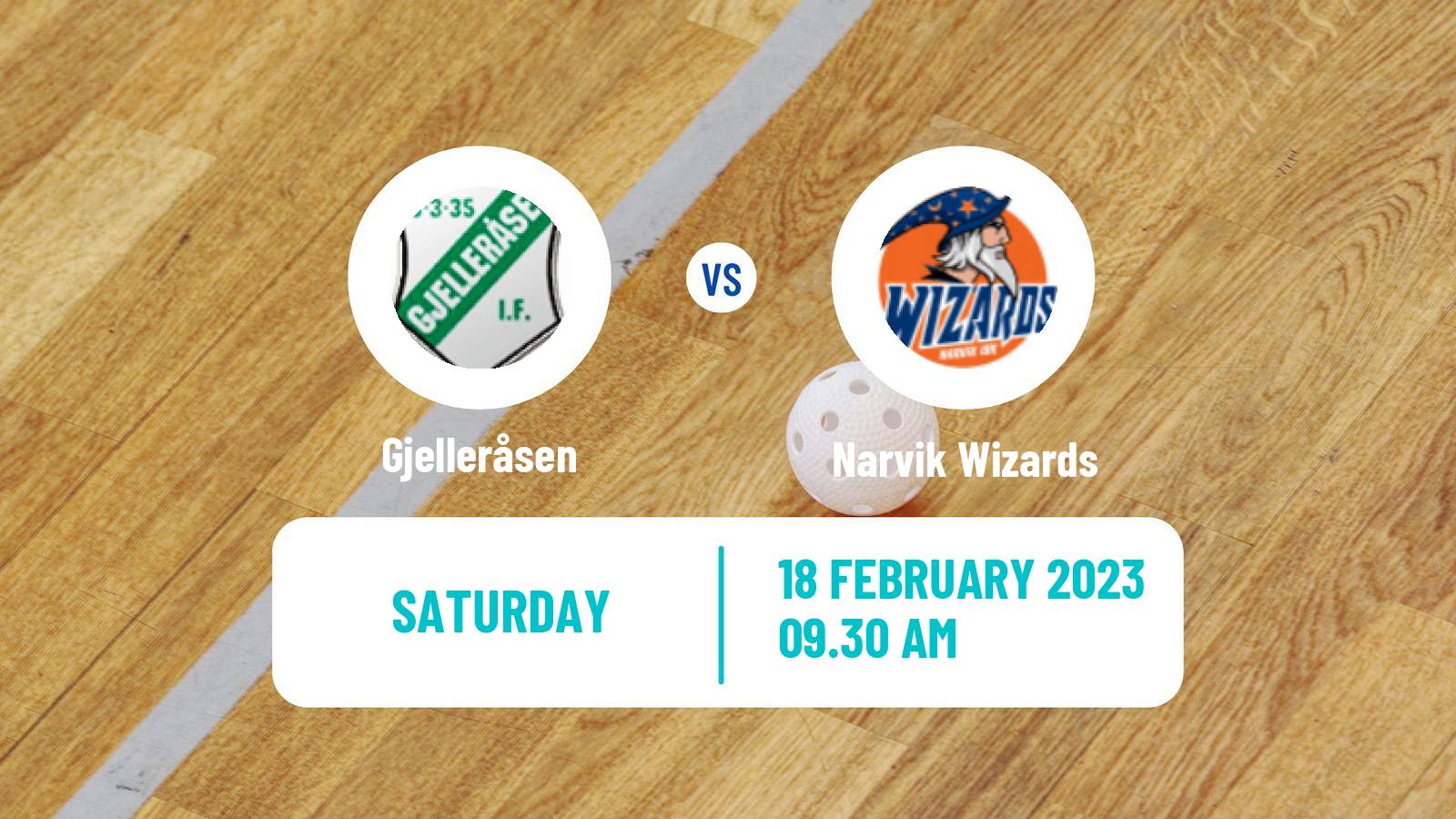 Floorball Norwegian Eliteserien Floorball Gjelleråsen - Narvik Wizards