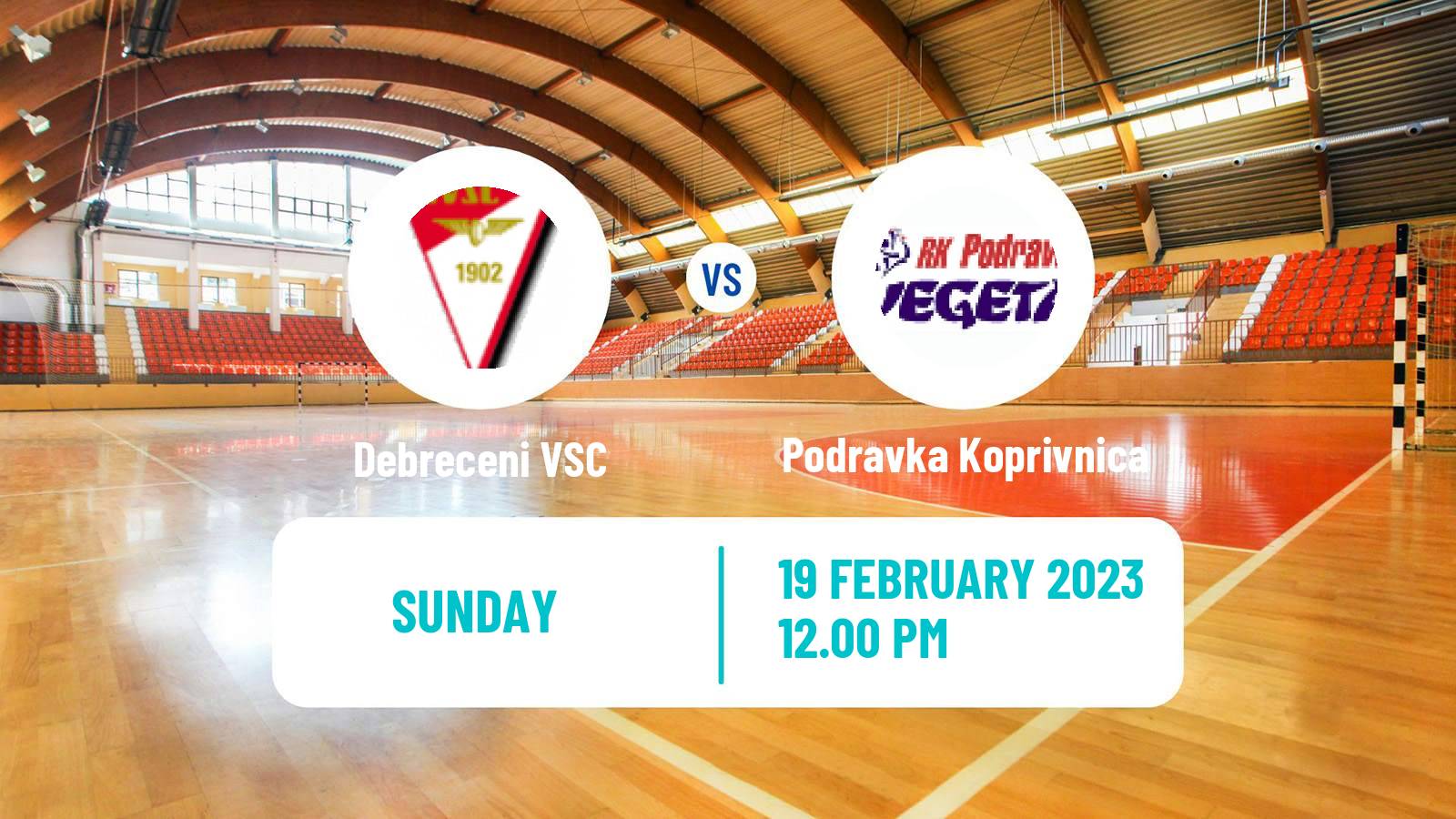 Handball EHF European League Women Debreceni VSC - Podravka Koprivnica