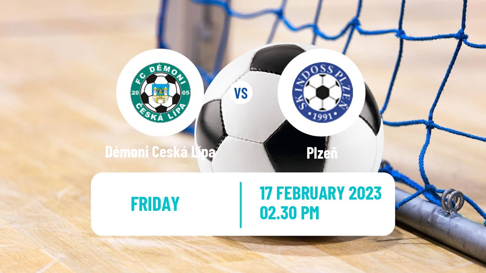 Futsal Czech 1 Futsal Liga Démoni Ceská Lípa - Plzeň