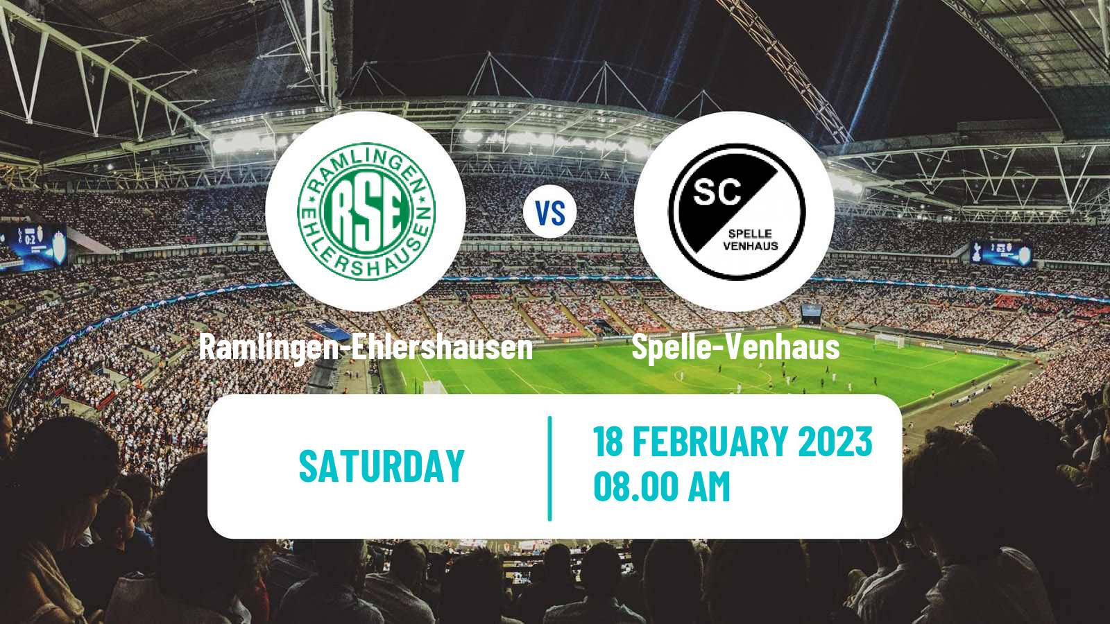 Soccer German Oberliga Niedersachsen Ramlingen-Ehlershausen - Spelle-Venhaus