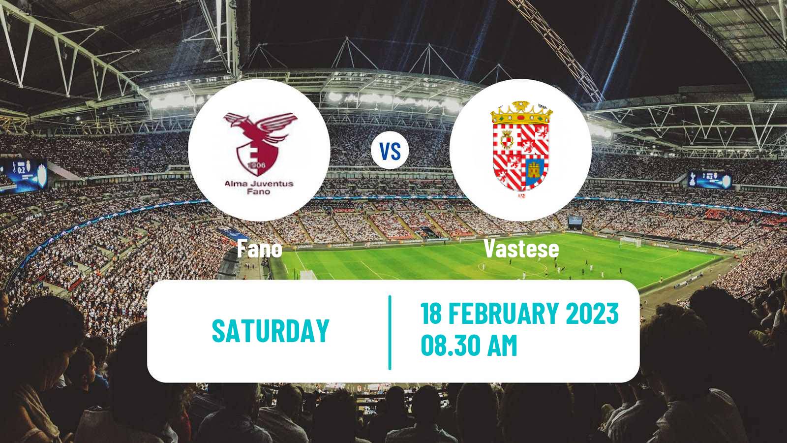Soccer Italian Serie D - Group F Fano - Vastese