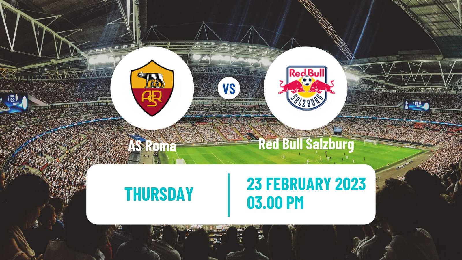 Soccer UEFA Europa League Roma - Red Bull Salzburg