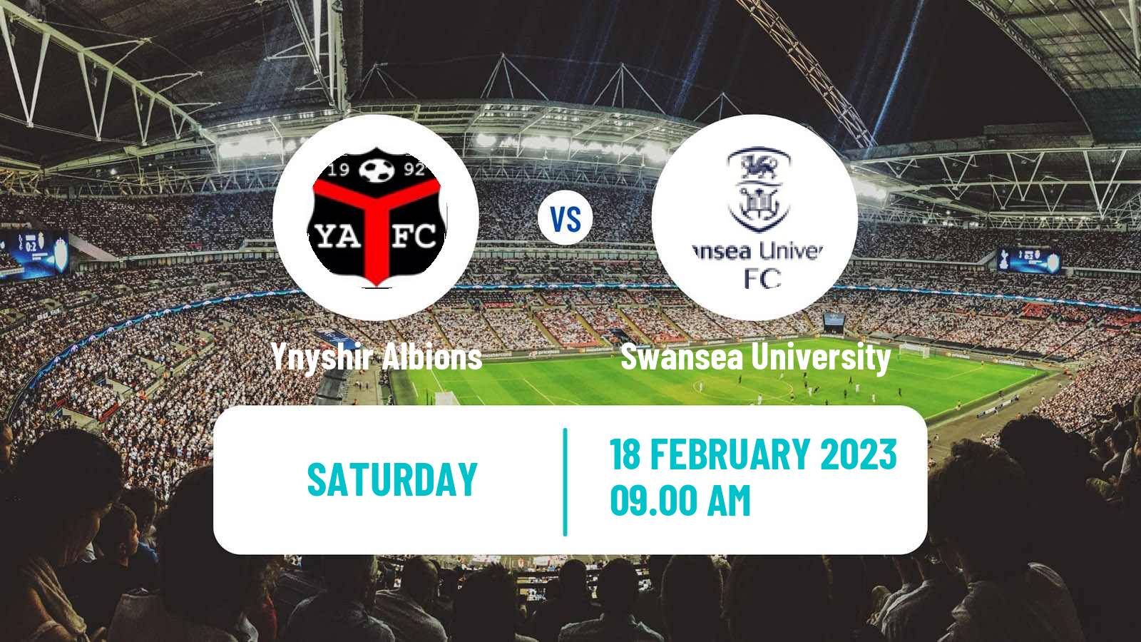 Soccer Welsh Cymru South Ynyshir Albions - Swansea University