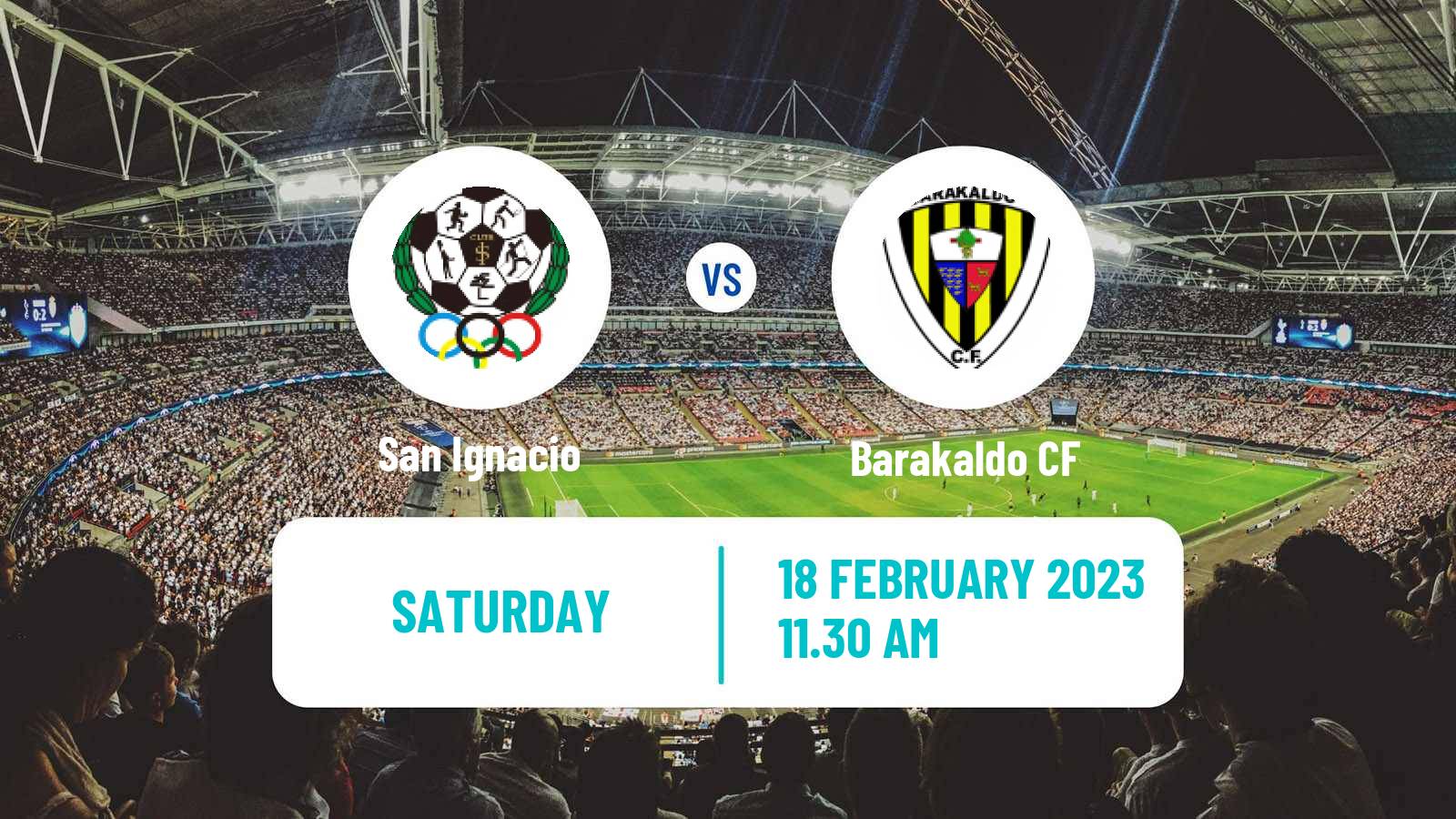 Soccer Spanish Tercera RFEF - Group 4 San Ignacio - Barakaldo
