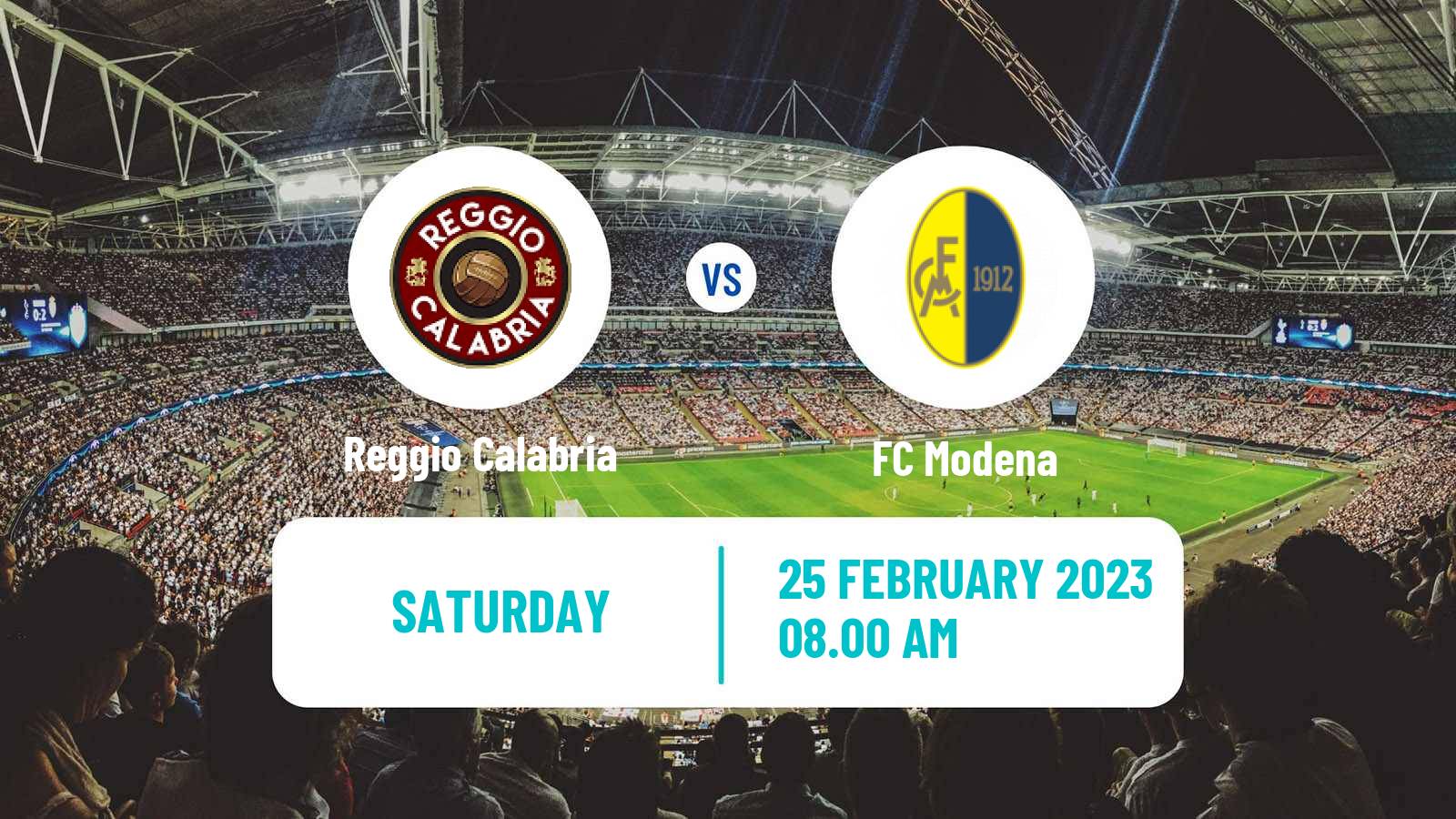 Soccer Italian Serie B Reggina - Modena