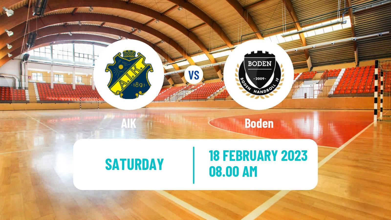 Handball Swedish Allsvenskan Handball Women AIK - Boden