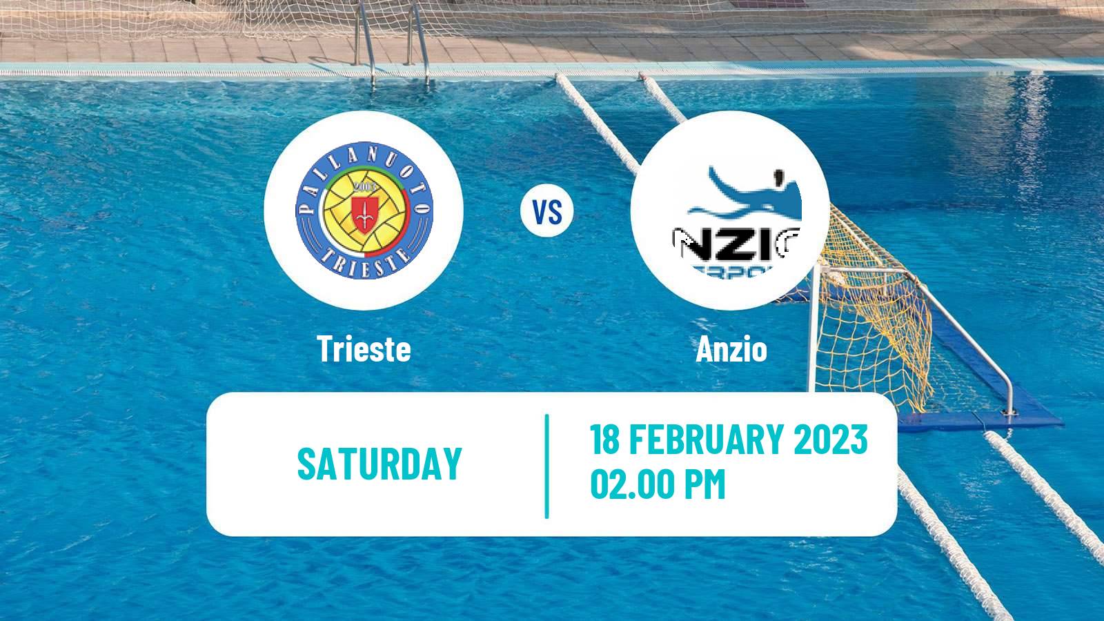 Water polo Italian A1 Water Polo Trieste - Anzio