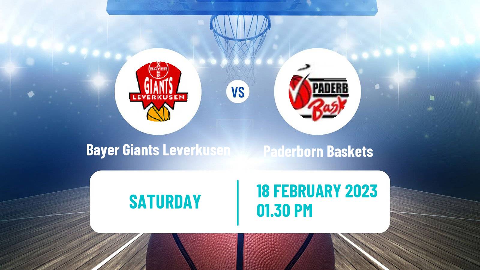 Basketball German Pro A Basketball Bayer Giants Leverkusen - Paderborn Baskets
