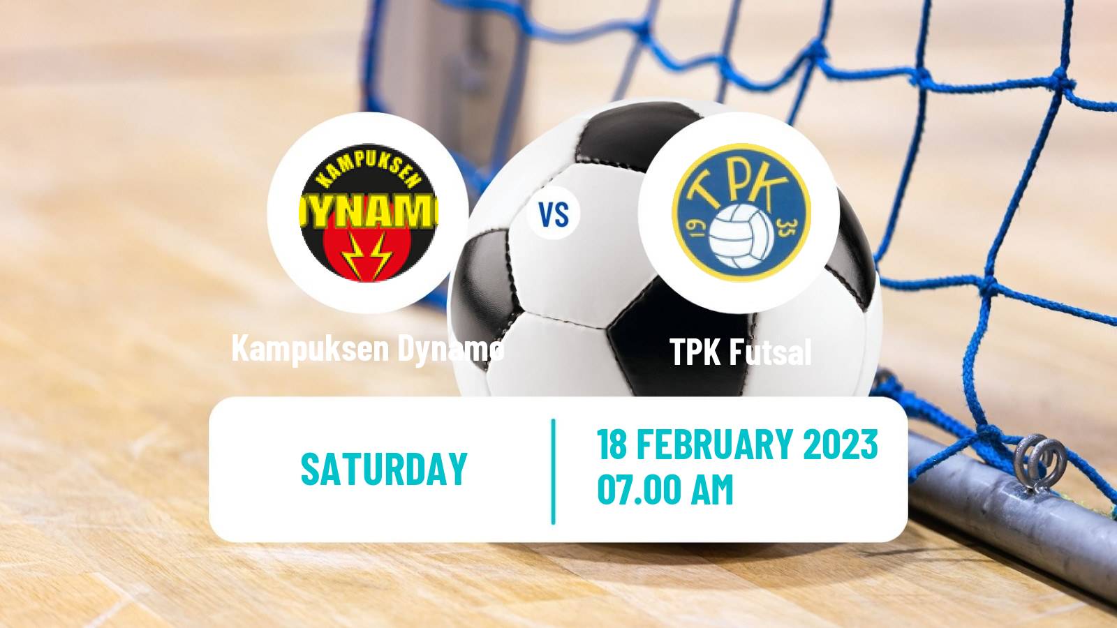 Futsal Finnish Liiga Futsal Kampuksen Dynamo - TPK
