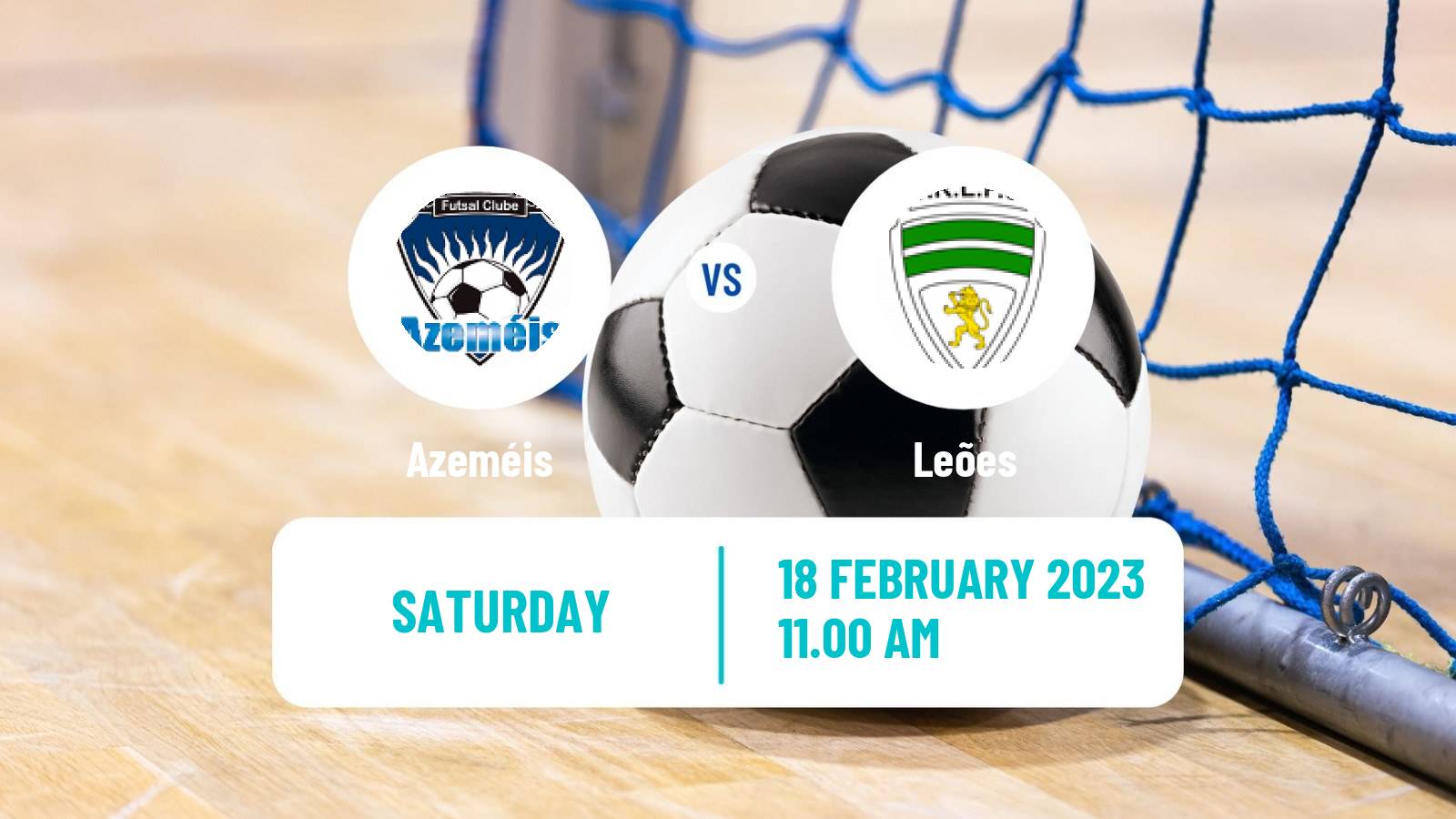 Futsal Portuguese 1ª divisão Futsal Azeméis - Leões