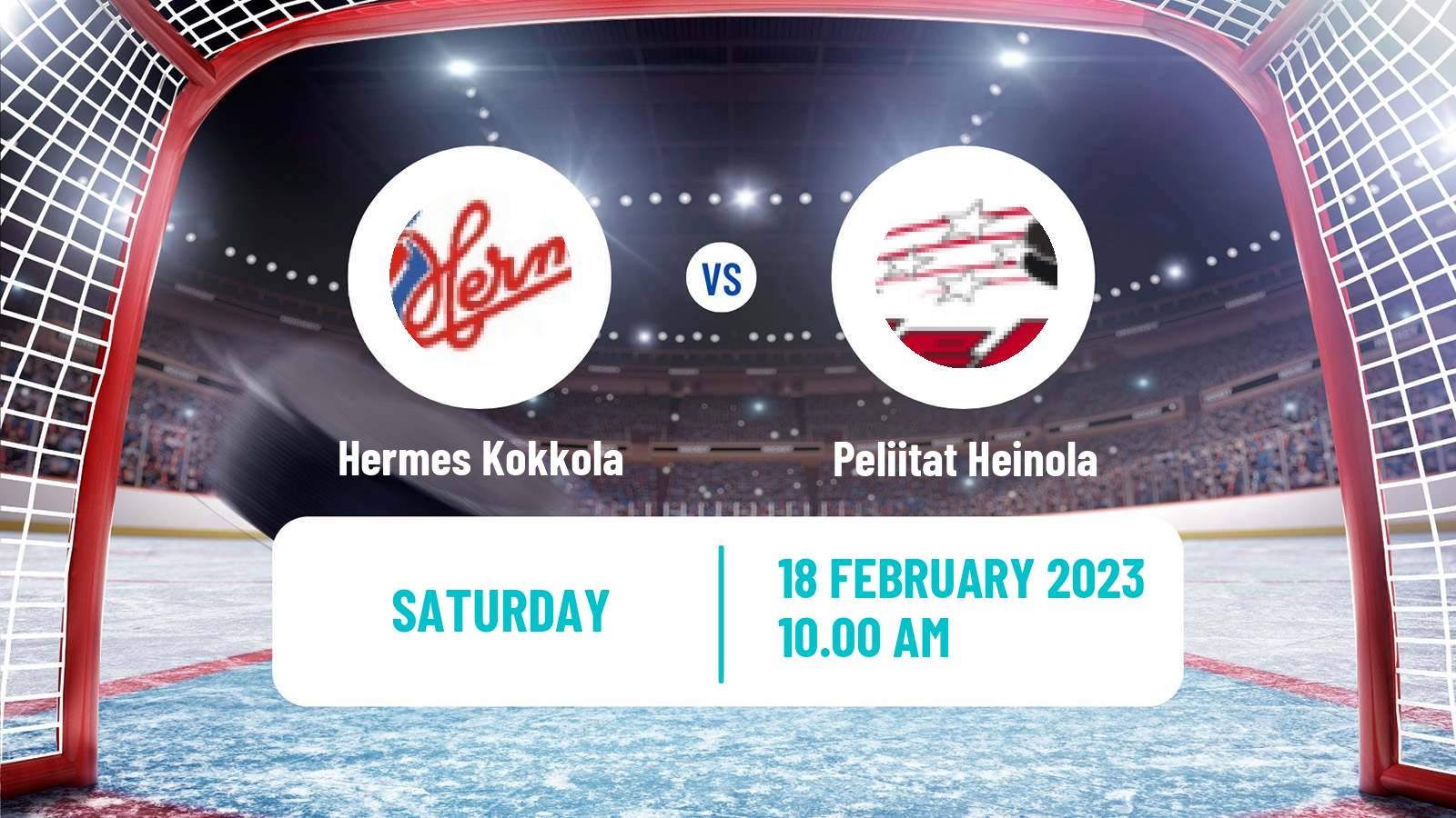 Hockey Finnish Mestis Hermes Kokkola - Peliitat Heinola
