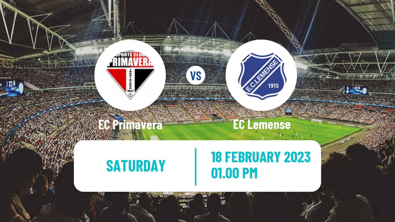 Soccer Brazilian Campeonato Paulista A2 EC Primavera - Lemense