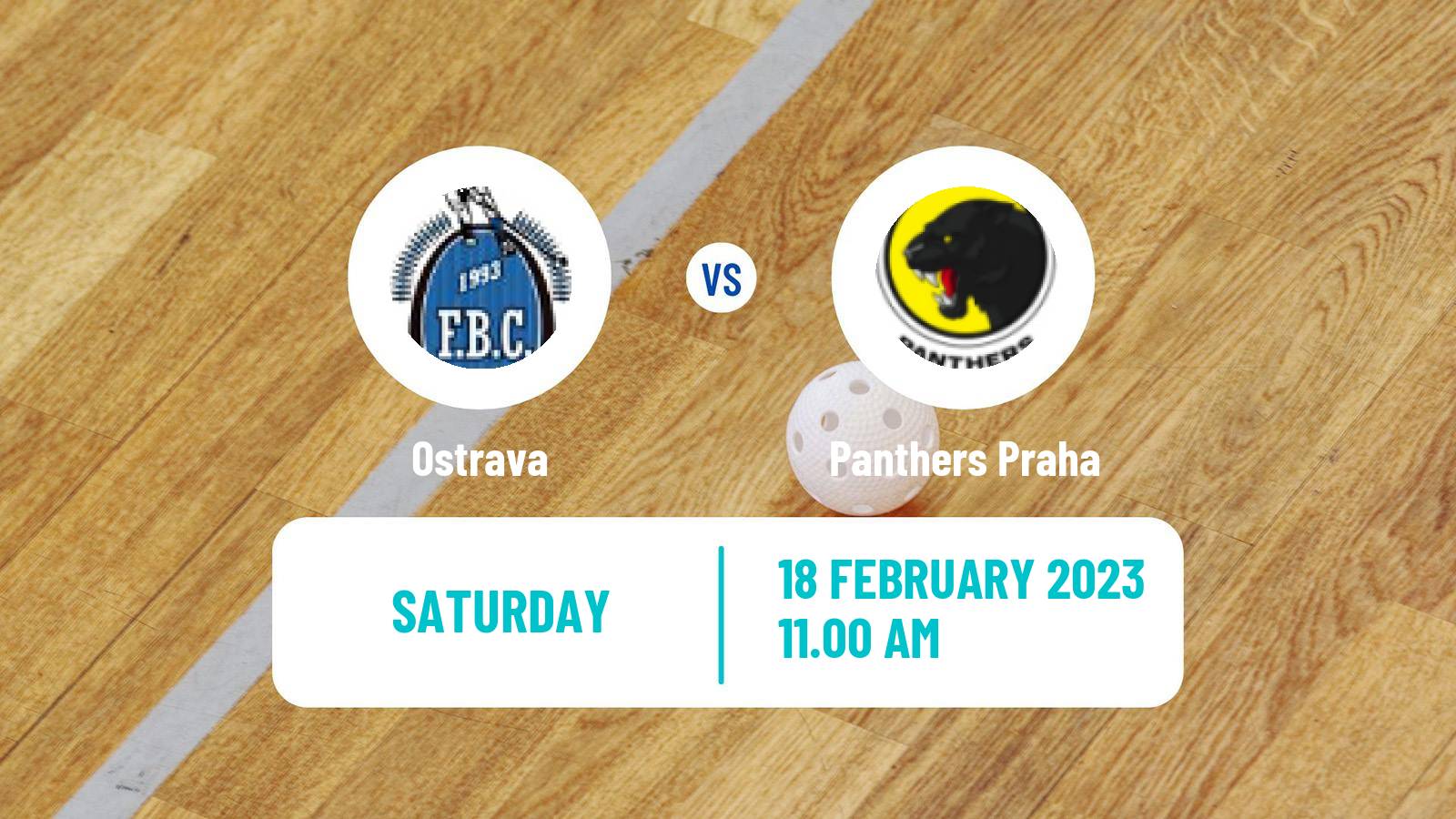 Floorball Czech Extraliga Floorball Women Ostrava - Panthers Praha