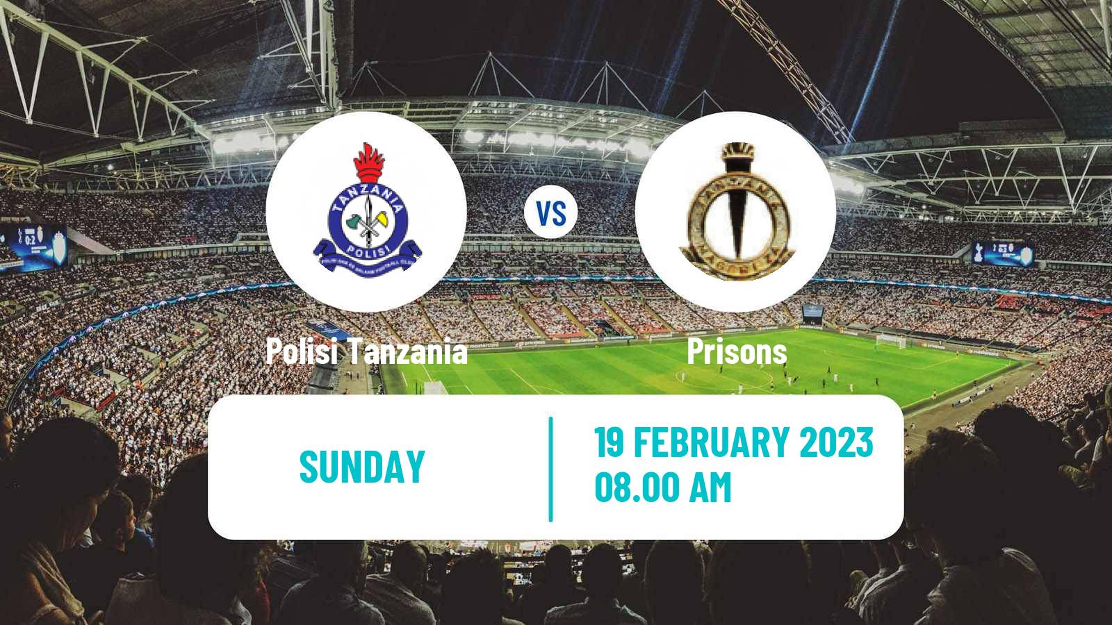 Soccer Tanzanian Premier League Polisi Tanzania - Prisons
