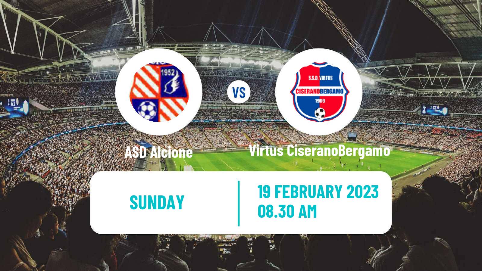Soccer Italian Serie D - Group B Alcione - Virtus CiseranoBergamo